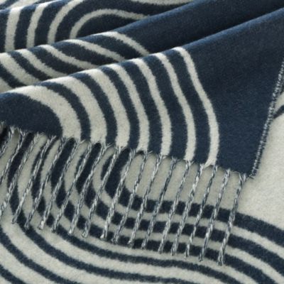 ブルー - レディス, スカーフ、ショール＆マフラー, カシミア